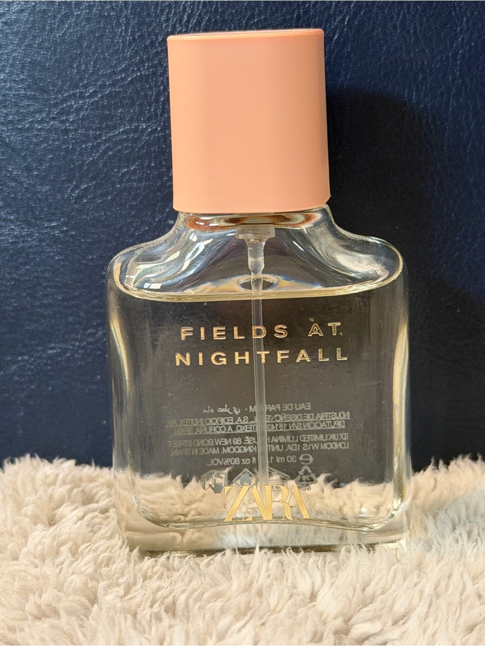 Zara Fields At Nightfall - Clear Bottle with Peach Cap